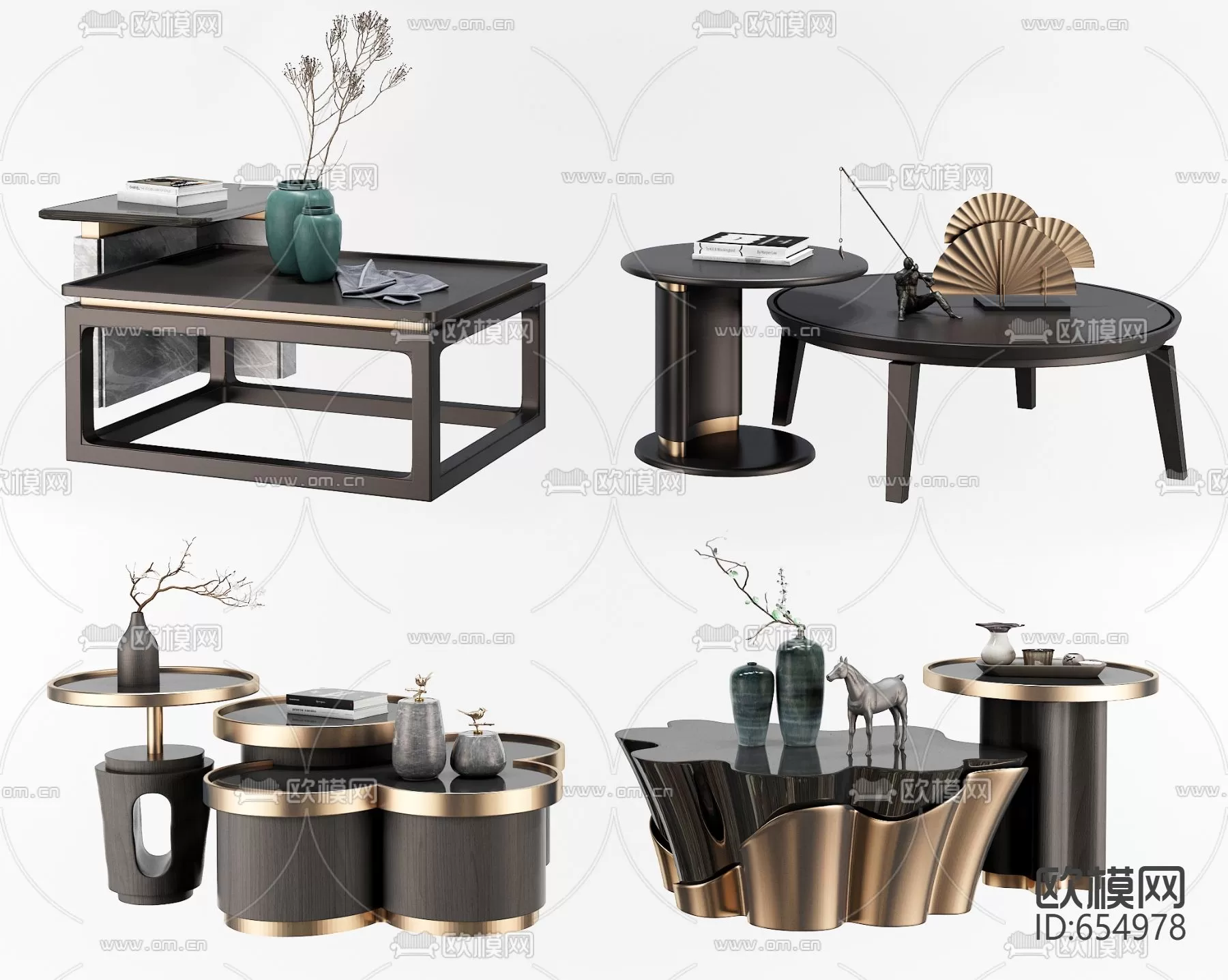 3DSKYFREE – LIVINGROOM - TEA TABLE 3DS MAX MODELS