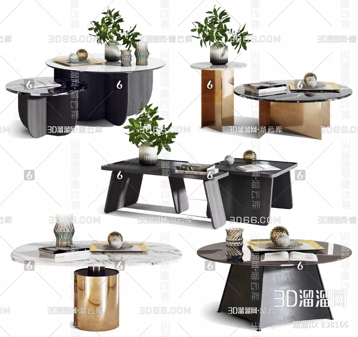 3DSKYFREE – LIVINGROOM - TEA TABLE 3DS MAX MODELS