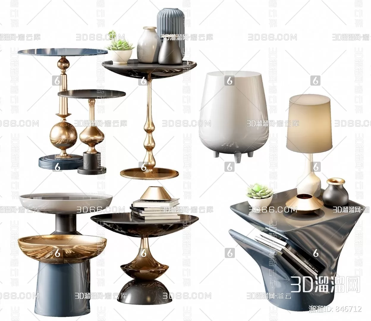 3DSKYFREE – LIVINGROOM - TEA TABLE 3DS MAX MODELS