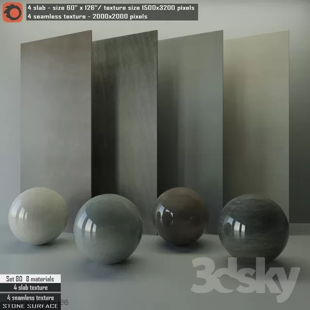 3DSKYFREE – MATERIAL 3DS MAX MODELS