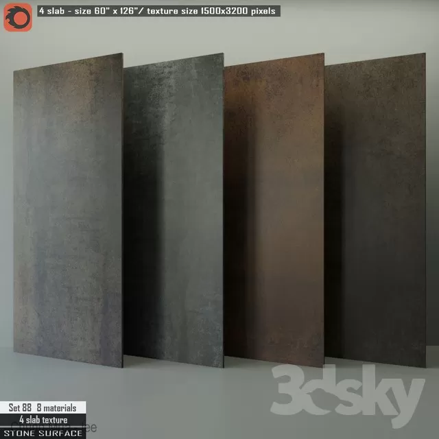 3DSKYFREE – MATERIAL 3DS MAX MODELS