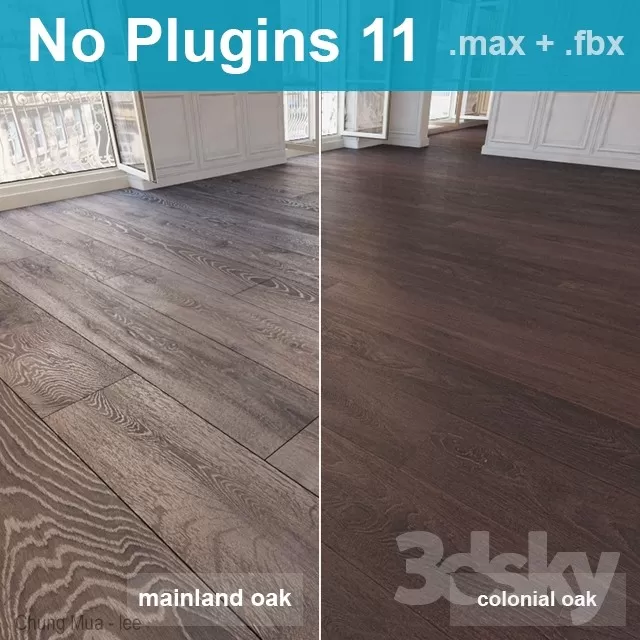 3DSKYFREE – MATERIAL - FLOOR - WOOD 3DS MAX MODELS