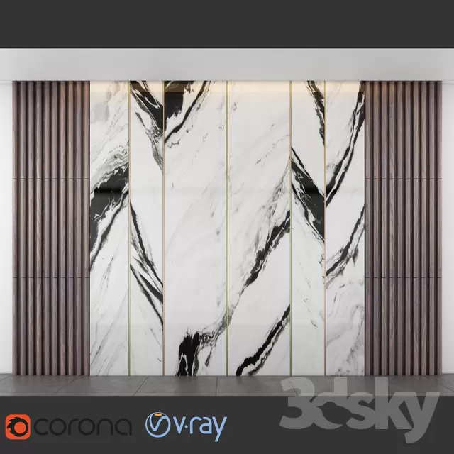DECOR HELPER – MATERIAL – WALL 3D MODELS – 18