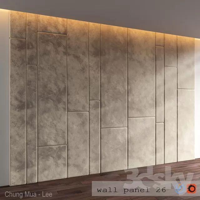 3DSKYFREE – MATERIAL - WALL 3DS MAX MODELS