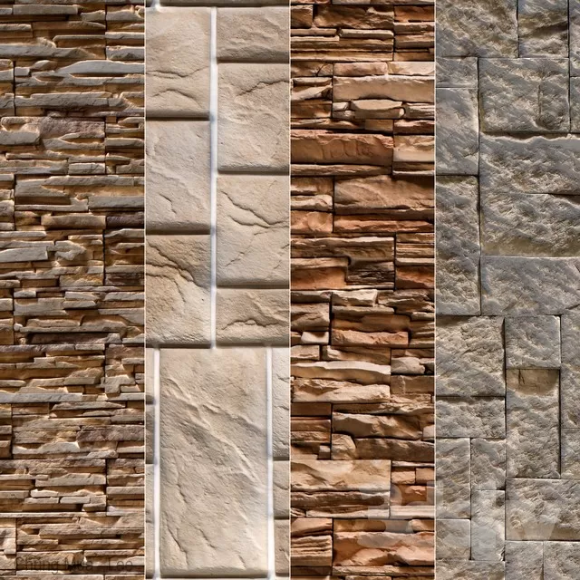 3DSKYFREE – MATERIAL - WALL 3DS MAX MODELS