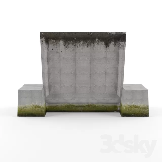 3DSKYFREE – MATERIAL - WALL 3DS MAX MODELS