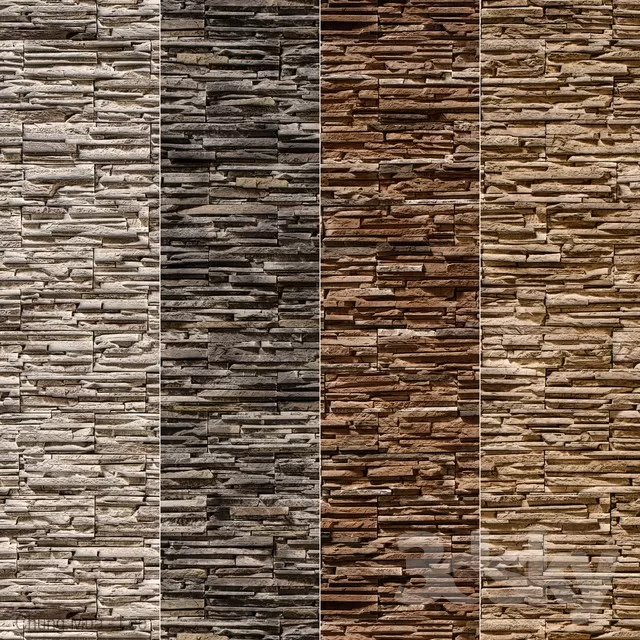 MATERIAL - WALL 3D MODELS