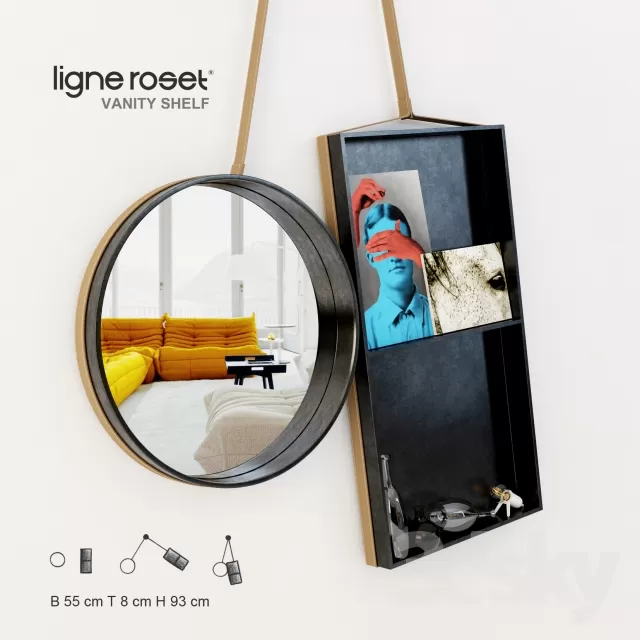 DECORATION – MIRROR 3D MODELS – 039