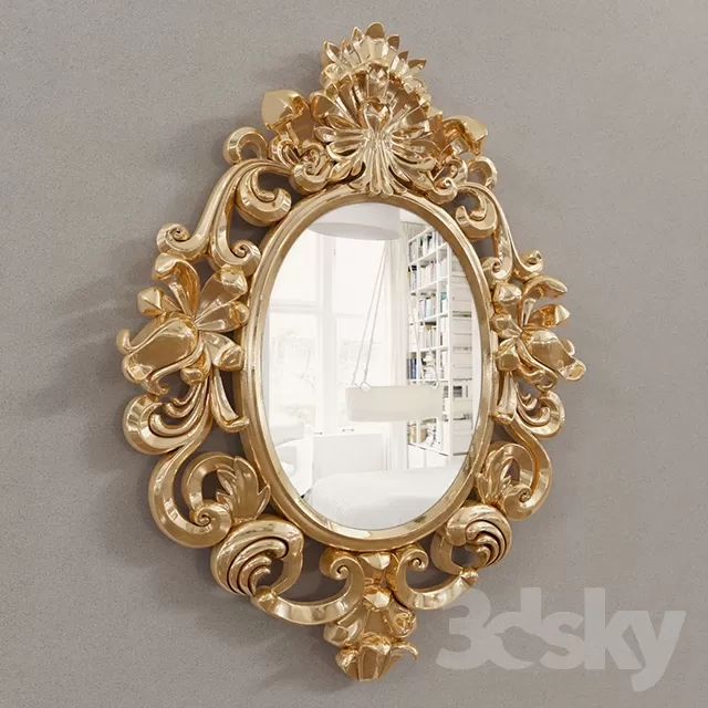 DECORATION – MIRROR 3D MODELS – 078
