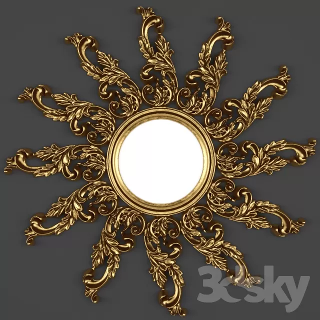 DECORATION – MIRROR 3D MODELS – 010