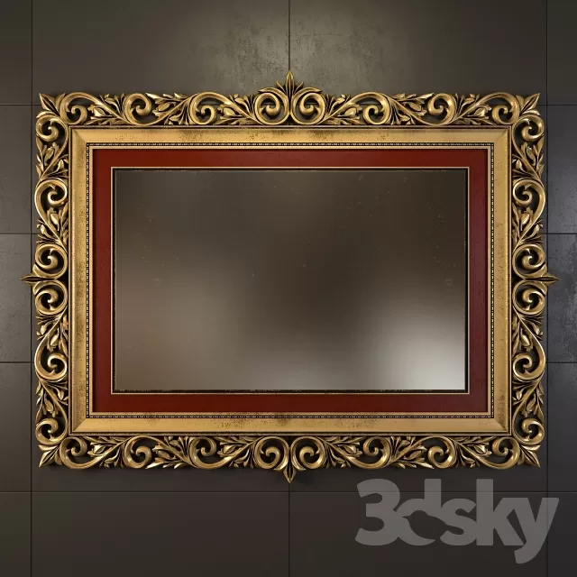 DECORATION – MIRROR 3D MODELS – 094