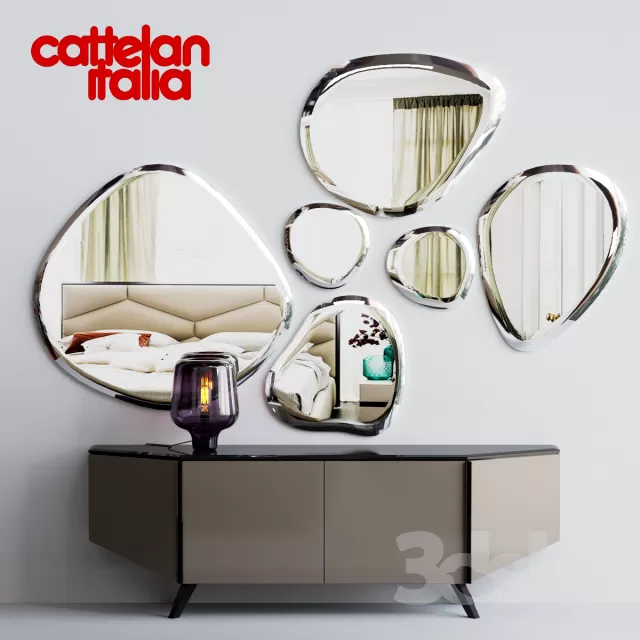 DECORATION – MIRROR 3D MODELS – 096