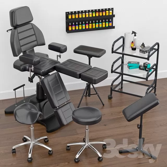 3DSKYFREE – OFFICE FURNITURE 3DS MAX MODELS