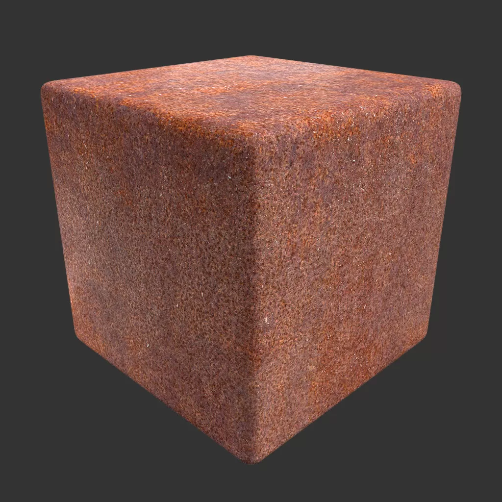 PBR TEXTURES – FULL OPTION – Rust Plain  – 1025