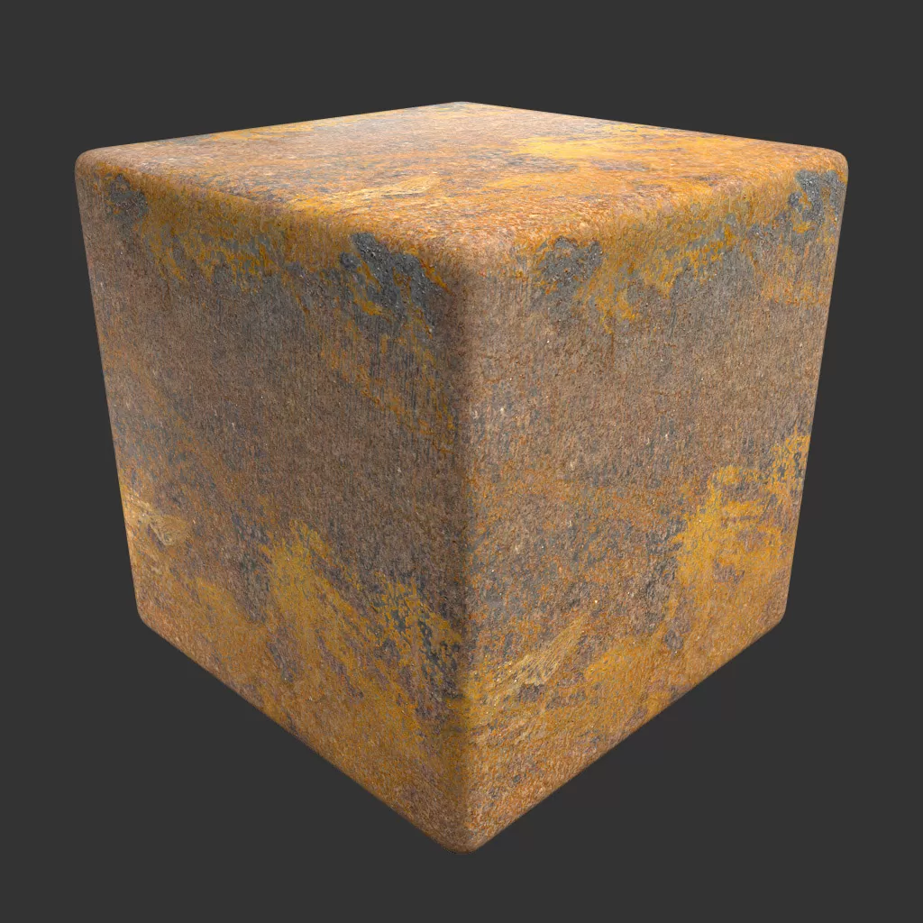 PBR TEXTURES – FULL OPTION – Rust Plain  – 1035