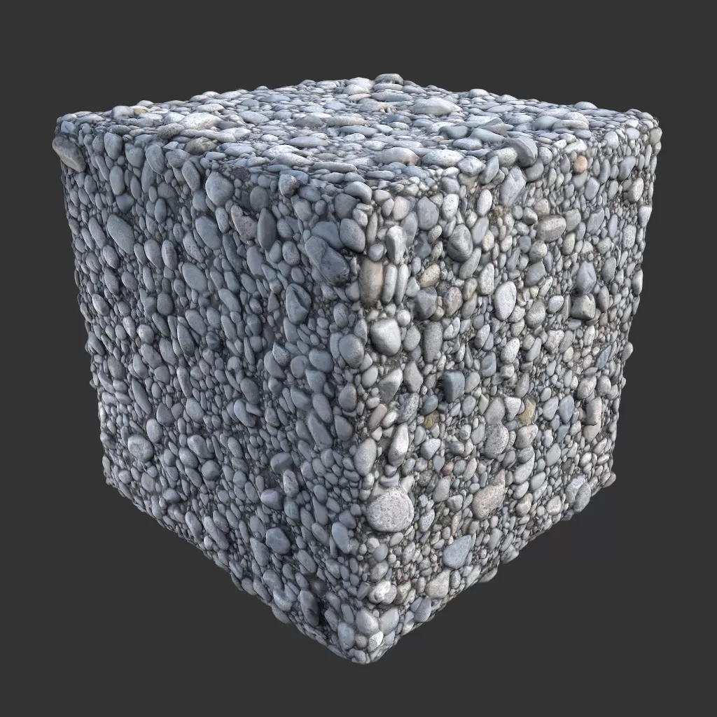 PBR TEXTURES – FULL OPTION – Stones Beach  – 1128
