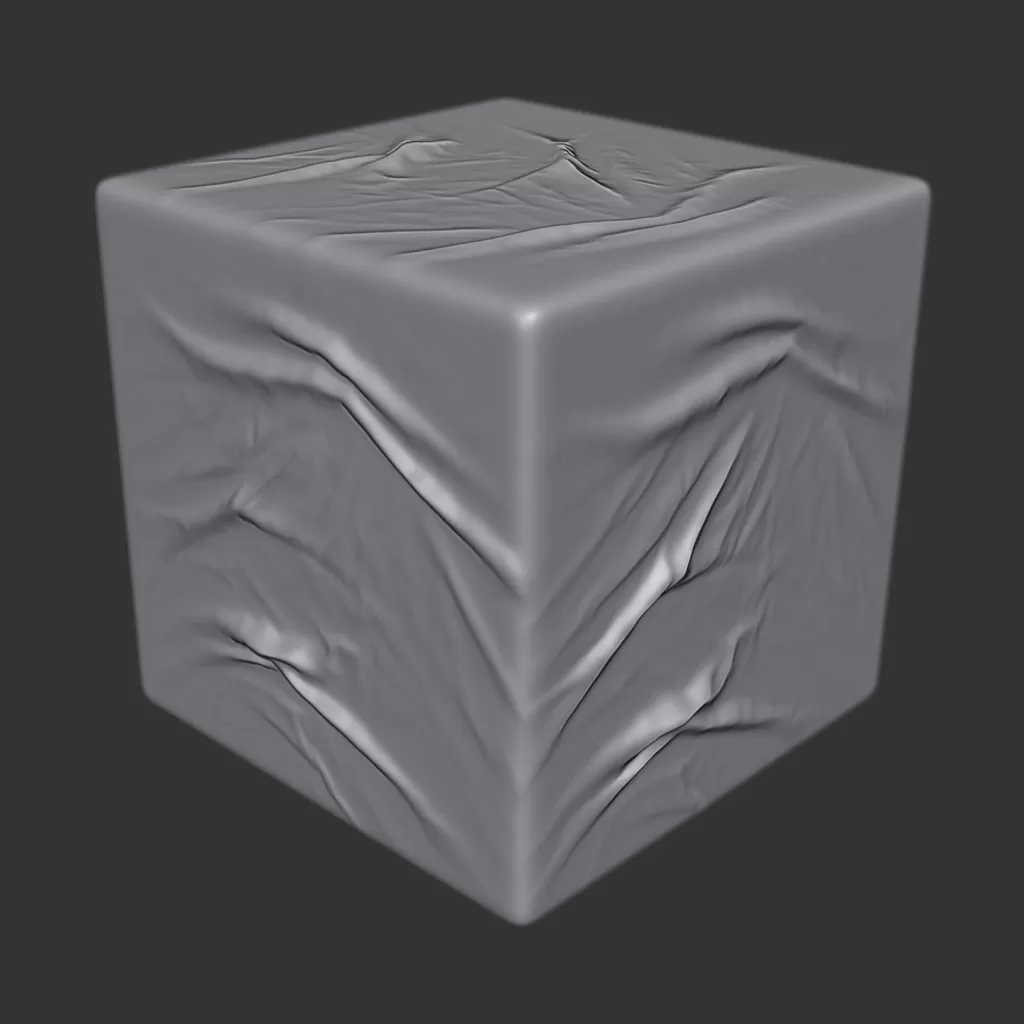 PBR TEXTURES – FULL OPTION – Brush Fabric Wrinkles – 119