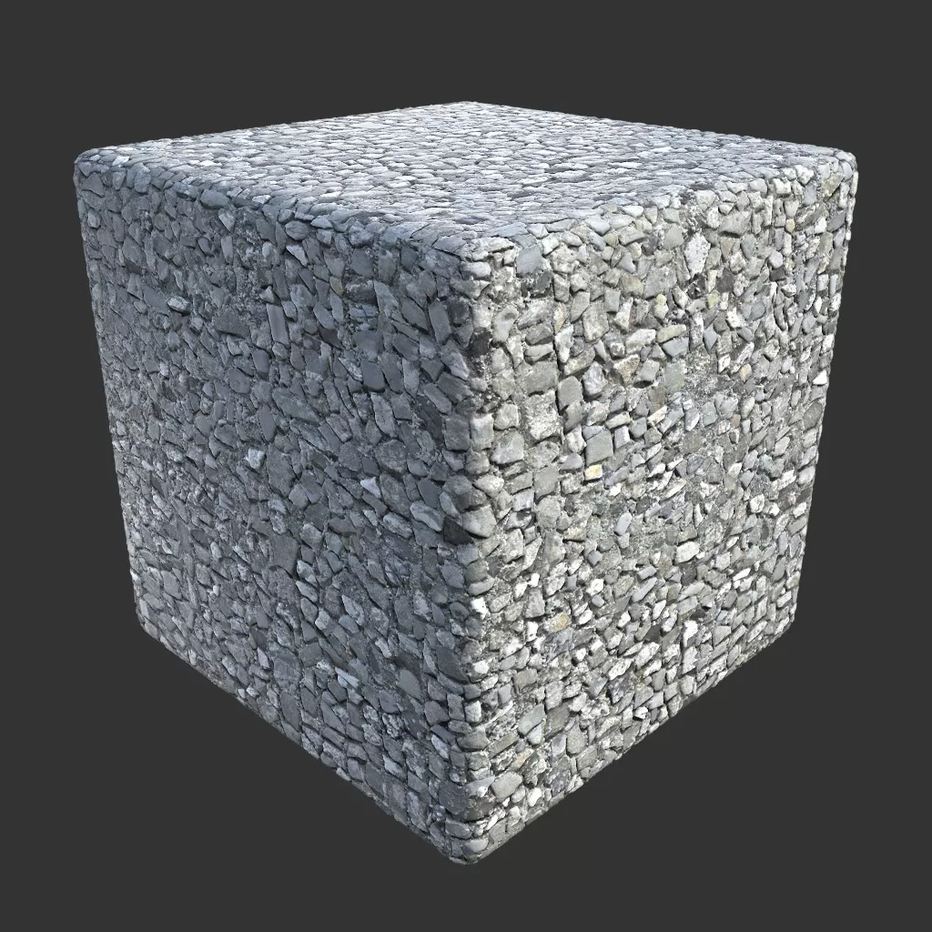 PBR TEXTURES – FULL OPTION – Cobblestone   – 264