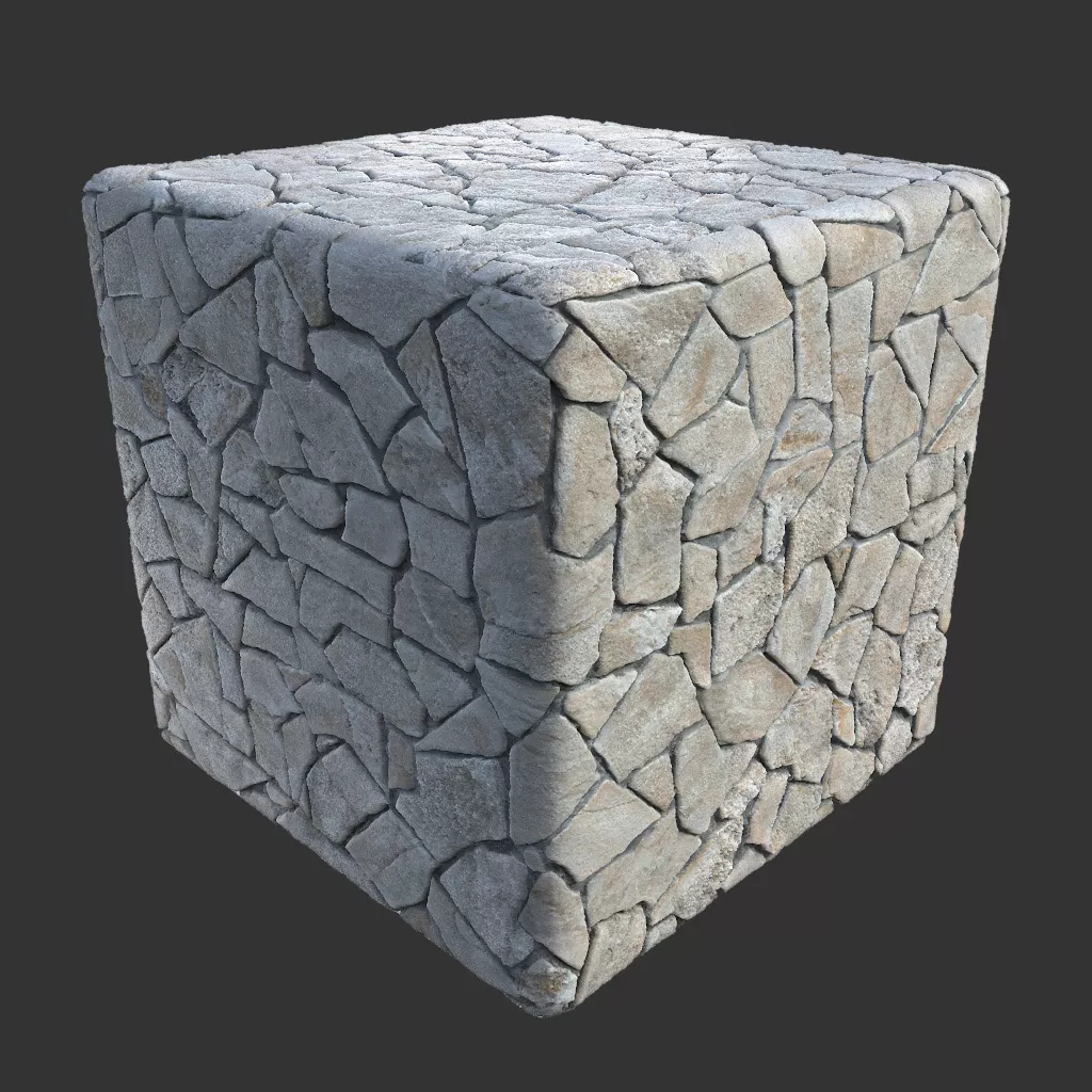 PBR TEXTURES – FULL OPTION – Cobblestone   – 272