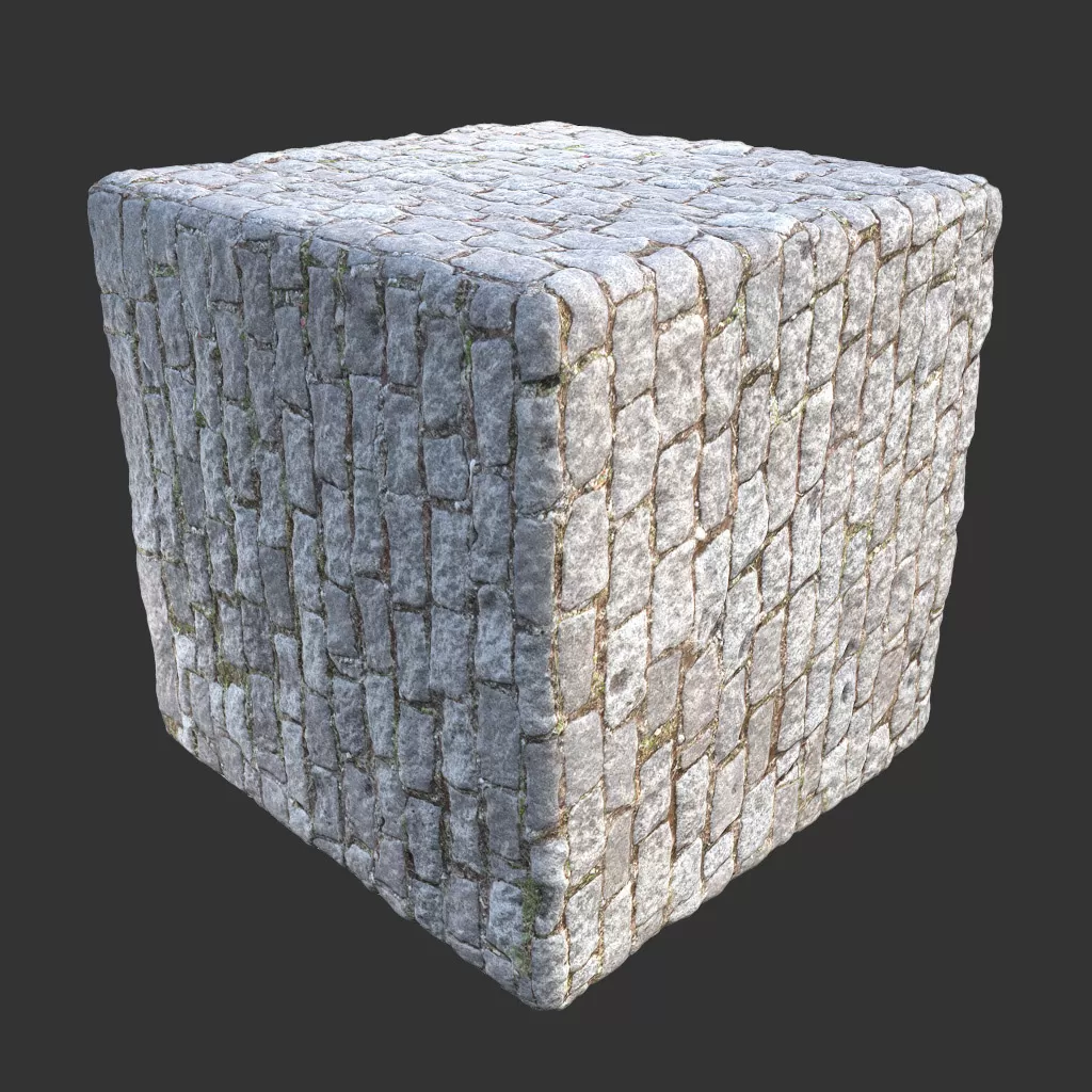 PBR TEXTURES – FULL OPTION – Cobblestone   – 291