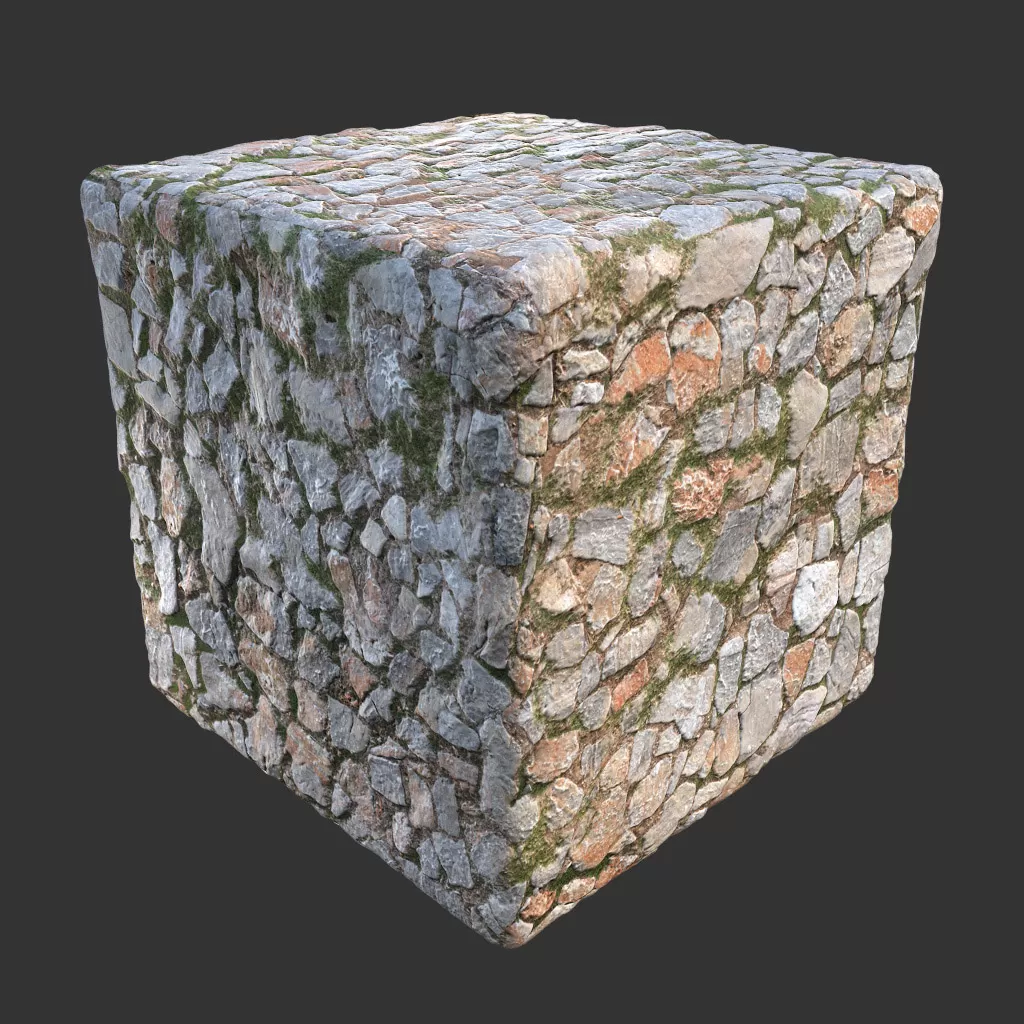PBR TEXTURES – FULL OPTION – Cobblestone   – 293