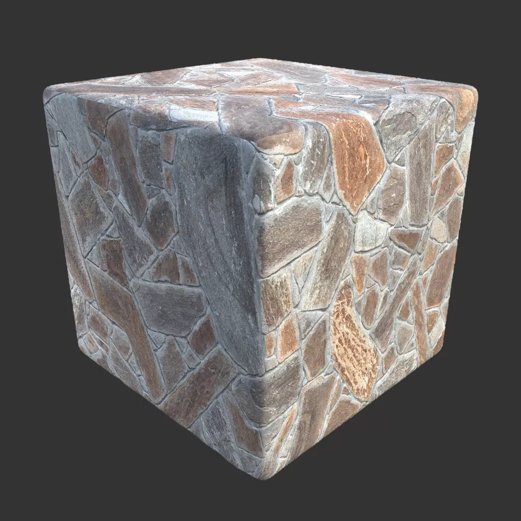 PBR TEXTURES – FULL OPTION – Cobblestone   – 298