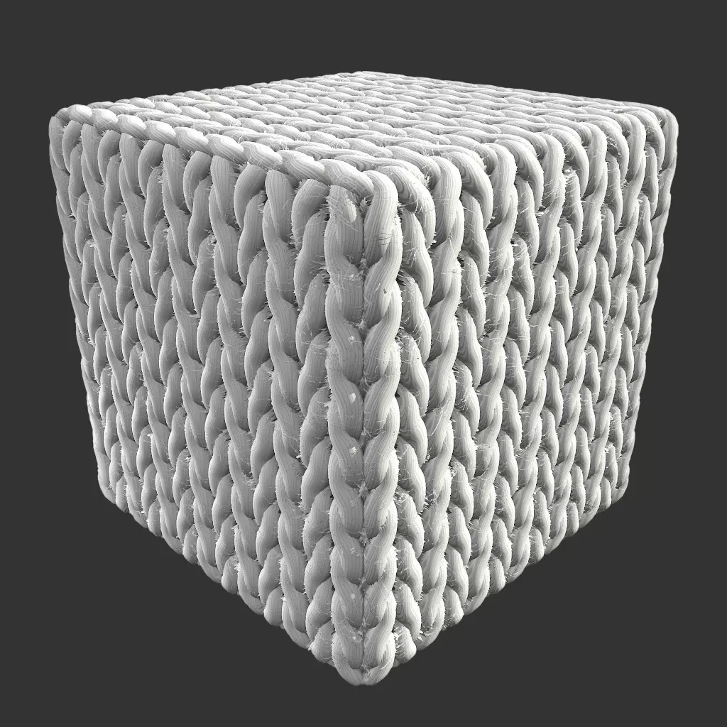 PBR TEXTURES – FULL OPTION – Fabric Modeled Wool – 428