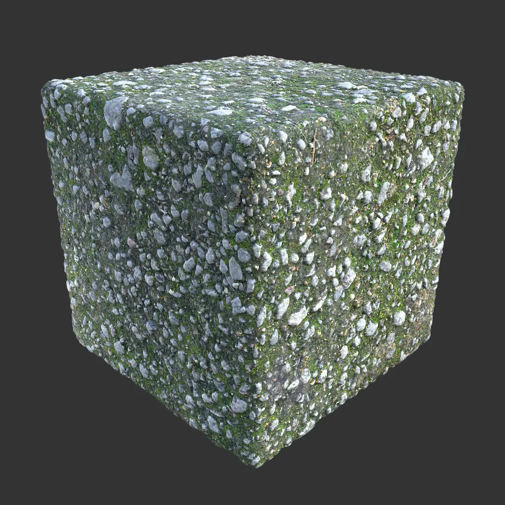 PBR TEXTURES – FULL OPTION – Ground Gravel  – 557