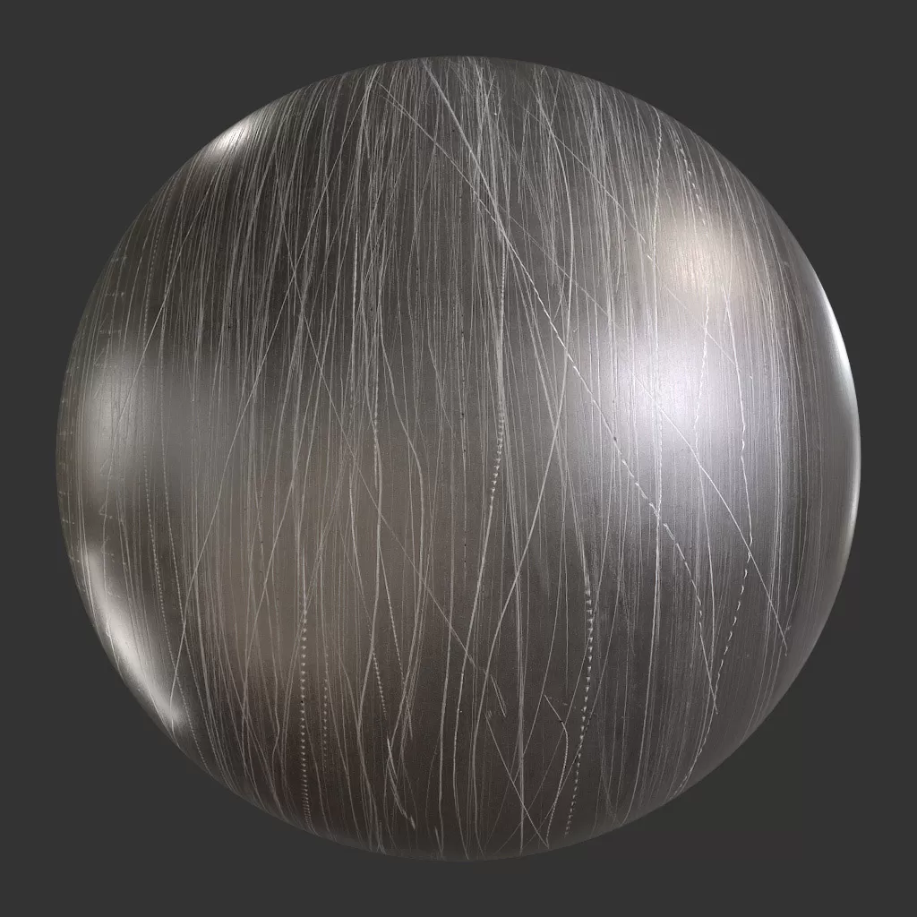 PBR TEXTURES – FULL OPTION – Metal Scratched  – 801