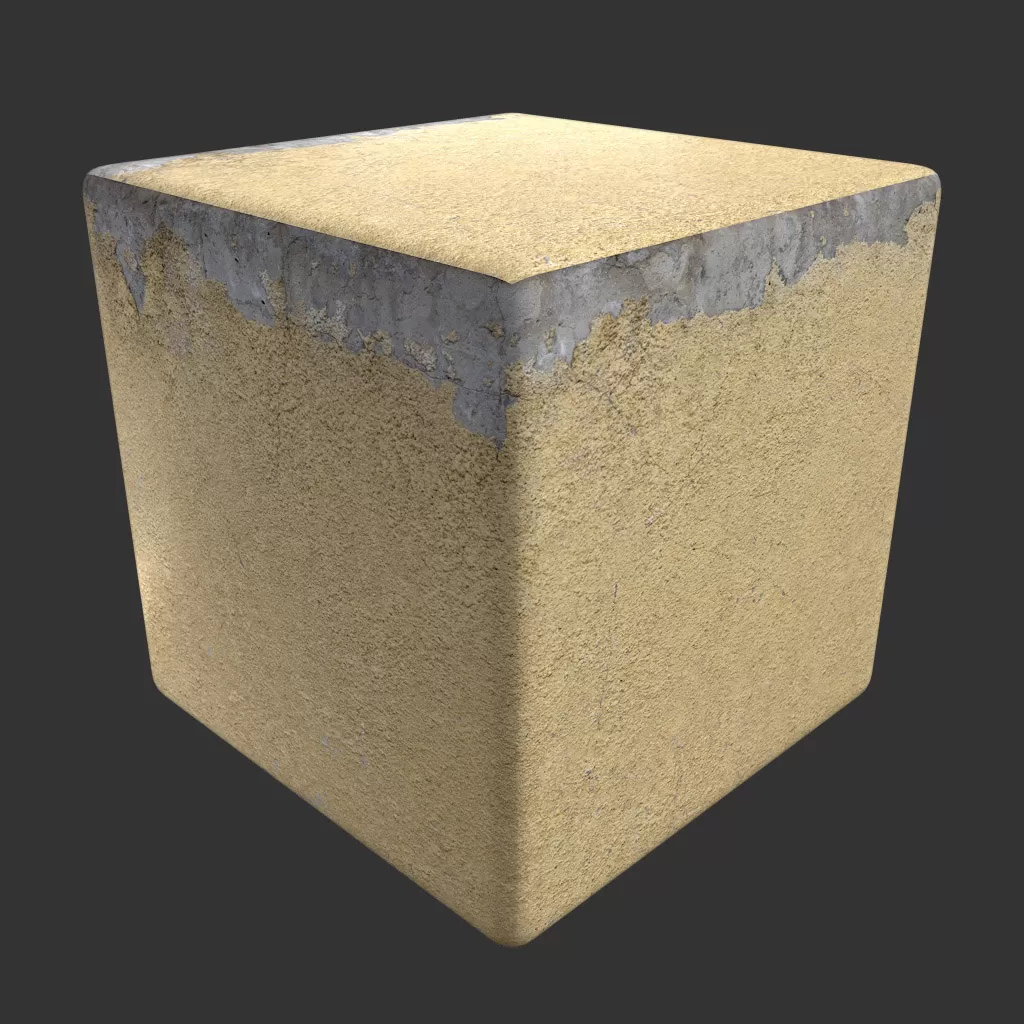 PBR TEXTURES – FULL OPTION – Plaster   – 864