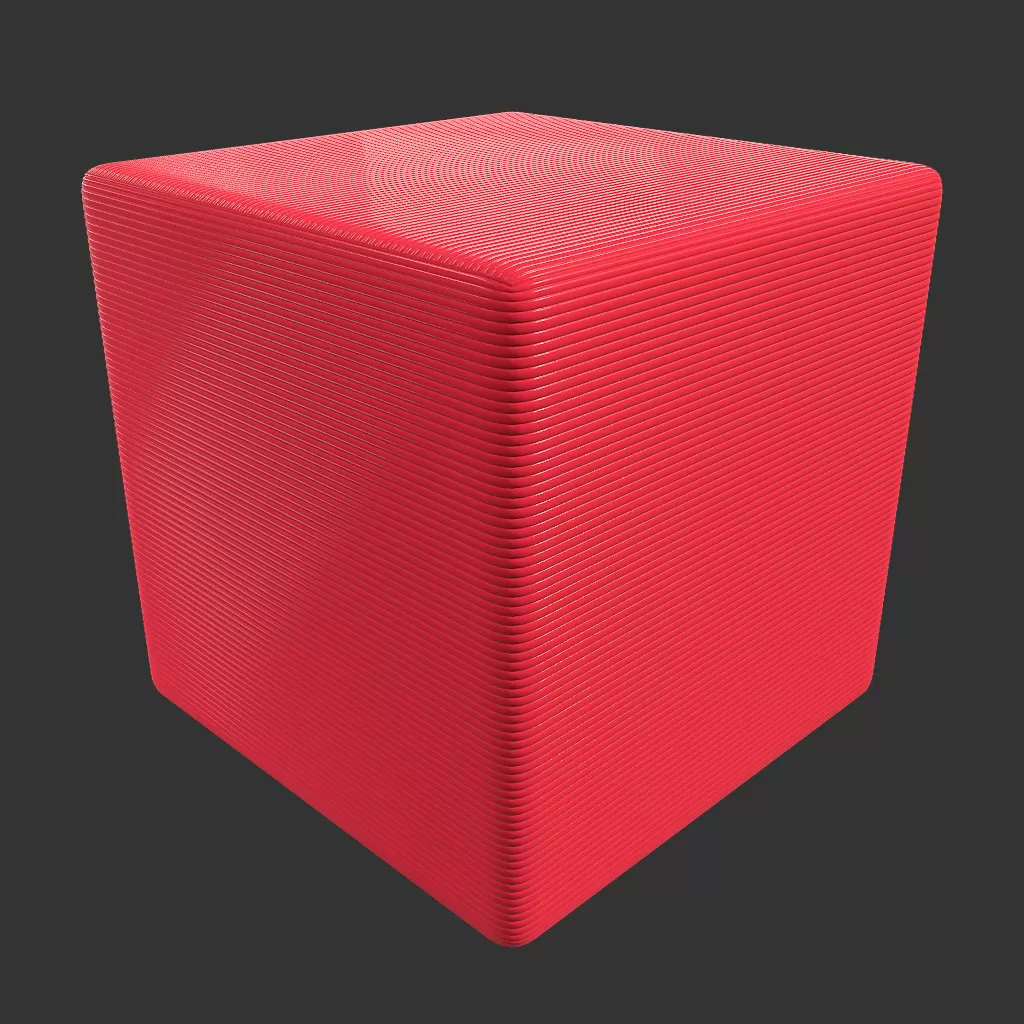 PBR TEXTURES – FULL OPTION – Plastic Ribbed  – 898