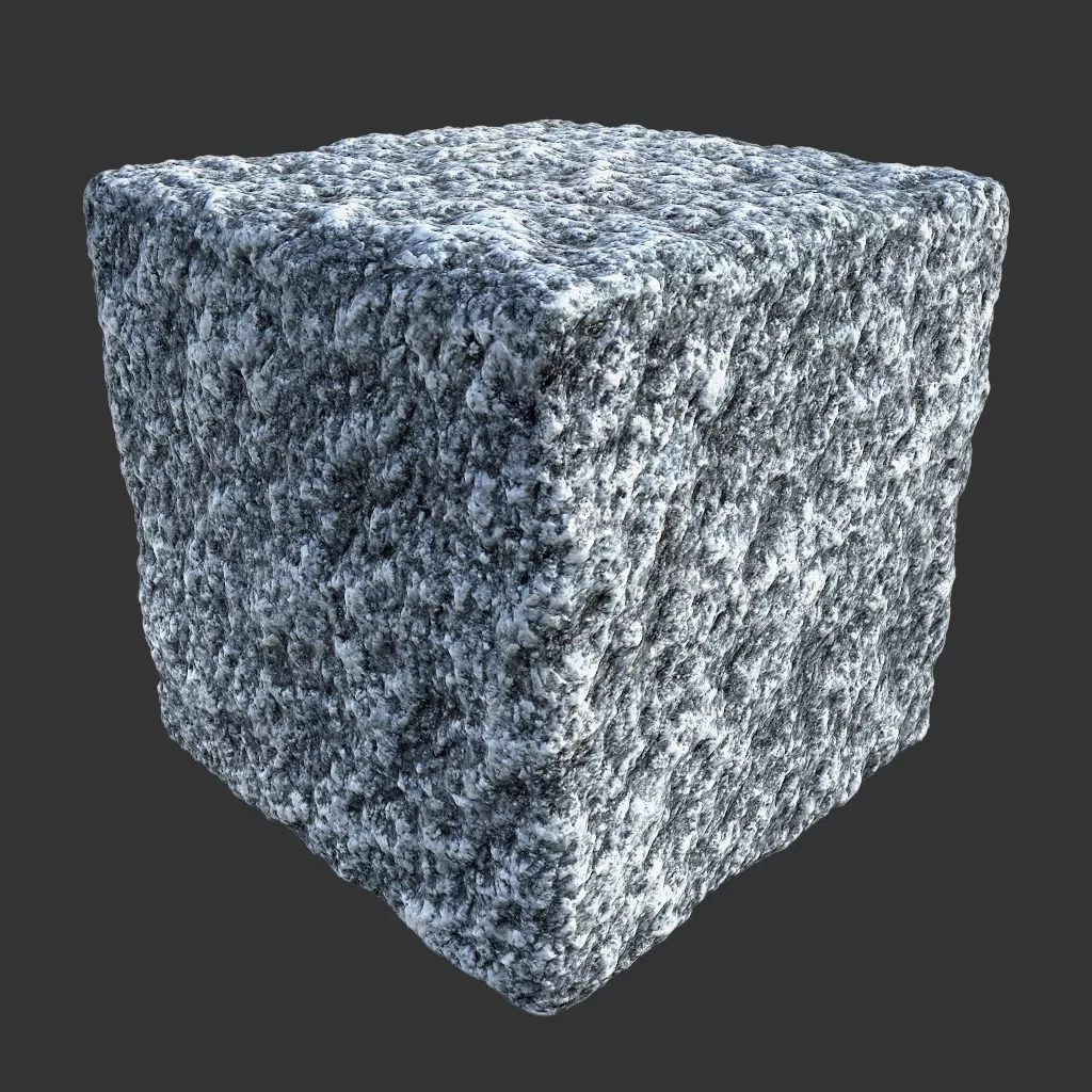 PBR TEXTURES – FULL OPTION – Rock Grey  – 962