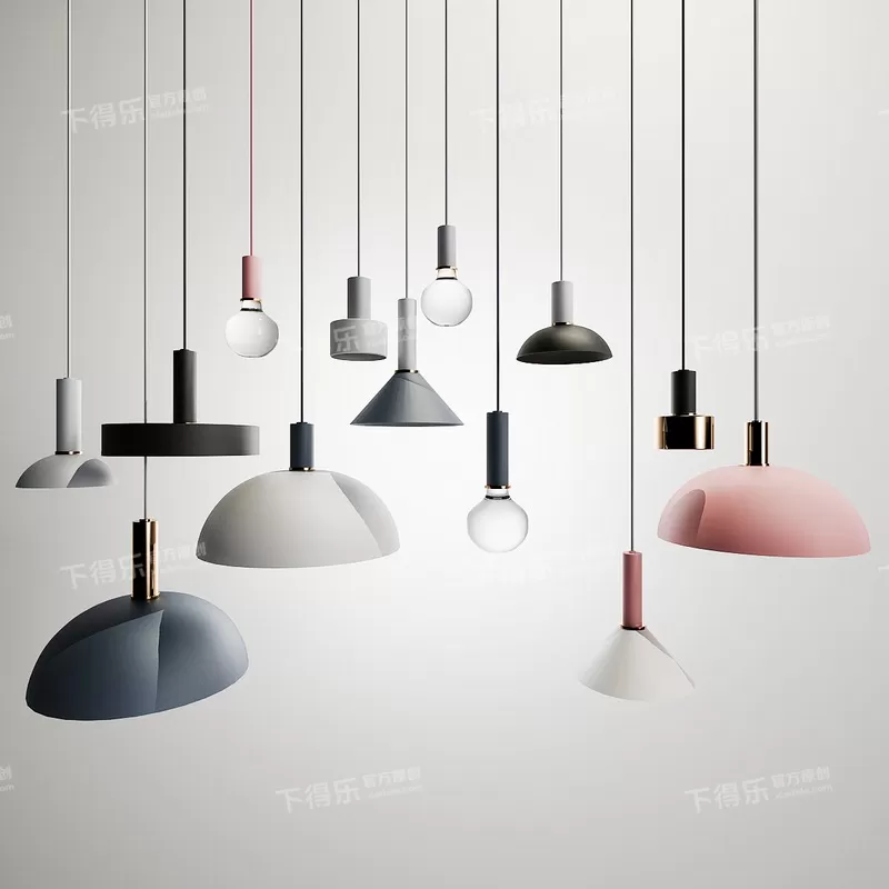 3DSKYFREE – PENDANT LIGHTING 3DS MAX MODELS