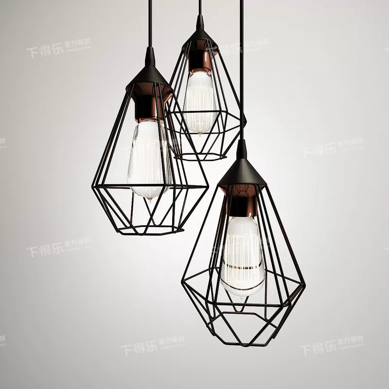 3DSKYFREE – PENDANT LIGHTING 3DS MAX MODELS
