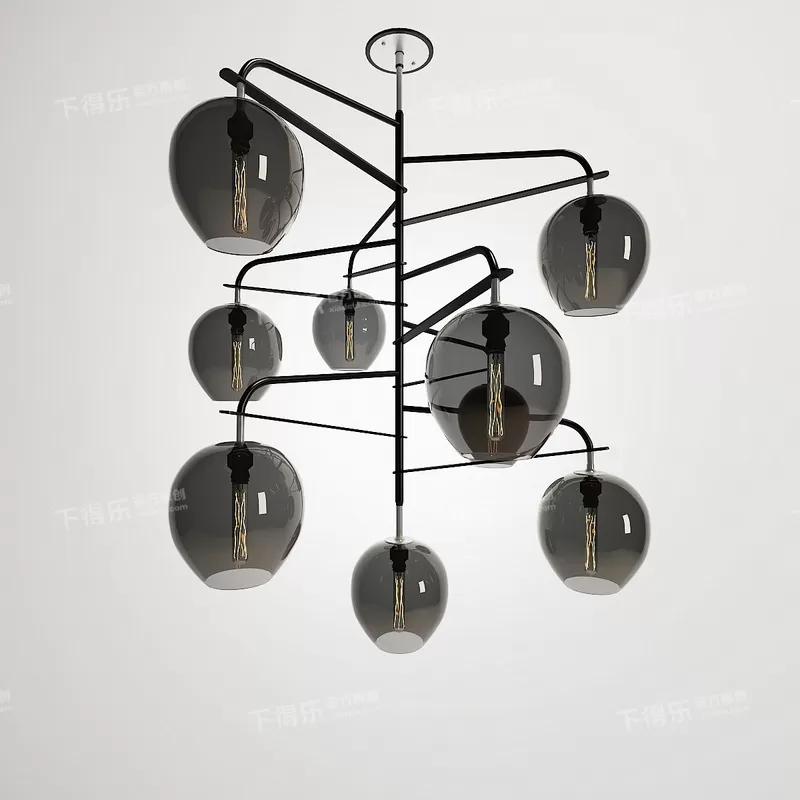 3DSKYFREE – PENDANT LIGHTING 3DS MAX MODELS