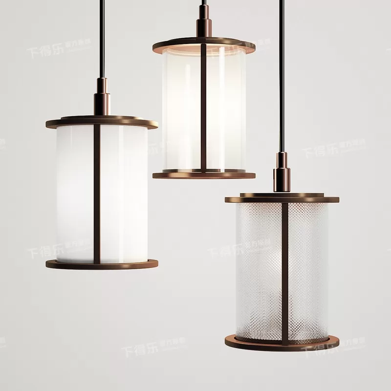 3DSKYFREE – PENDANT LIGHTING 3DS MAX MODELS
