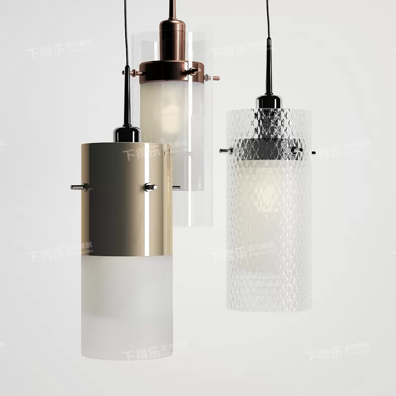 3DSKYFREE – PENDANT LIGHTING 3DS MAX MODELS