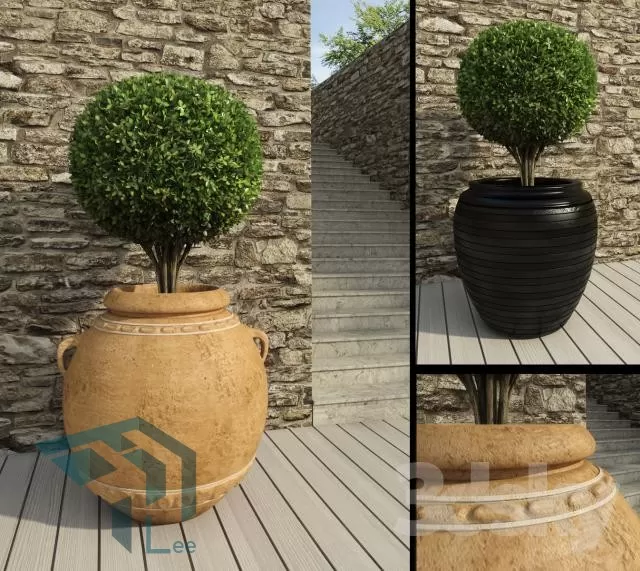 3DSKYFREE – PLANT 3DS MAX MODELS