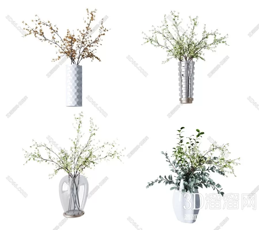 3DSKYFREE – PLANT 3DS MAX MODELS