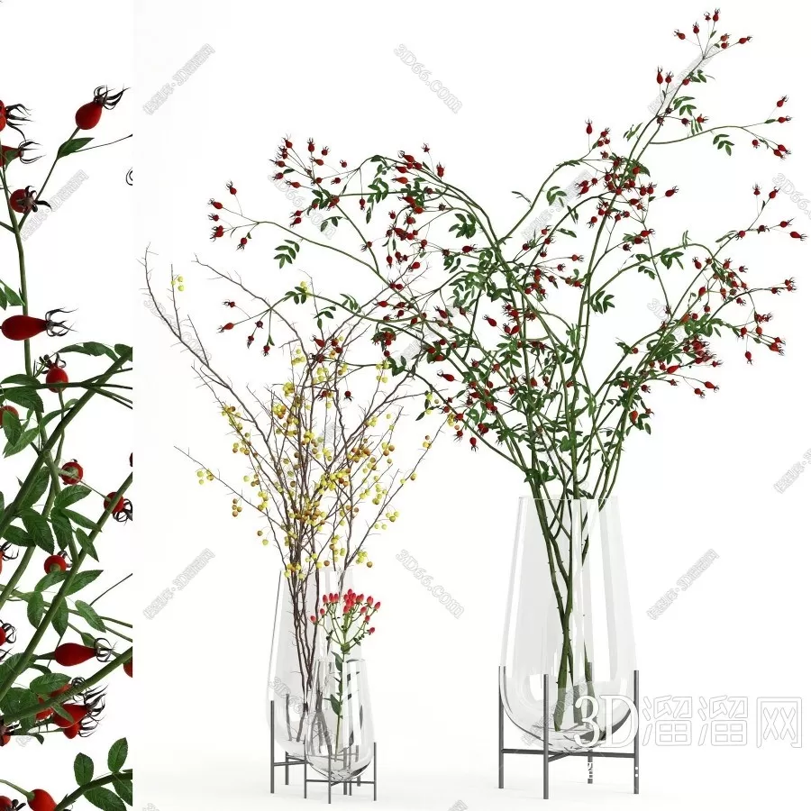 3DSKYFREE – PLANT 3DS MAX MODELS