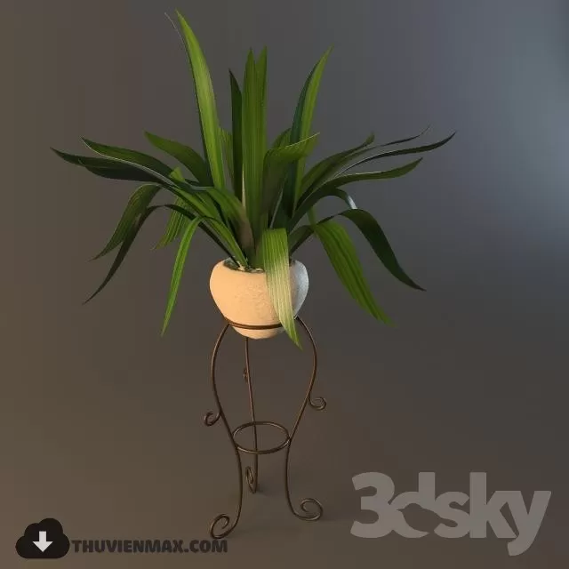 3DSKYFREE – PLANT 3DS MAX MODELS