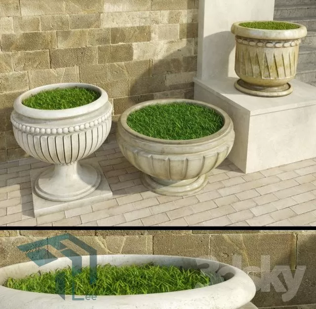 3DSKYFREE – PLANT 3DS MAX MODELS
