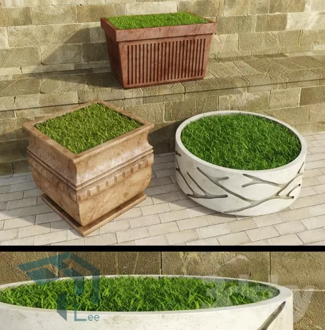 3DSKYFREE – PLANT 3DS MAX MODELS
