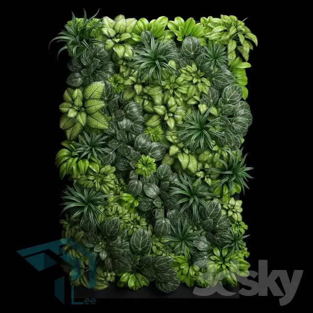 3DSKYFREE – PLANT 3DS MAX MODELS