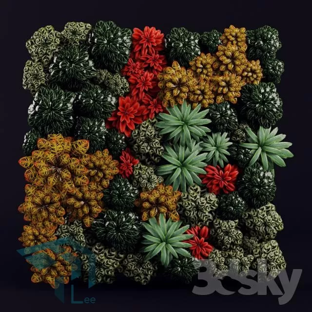 3DSKYFREE – PLANT 3DS MAX MODELS