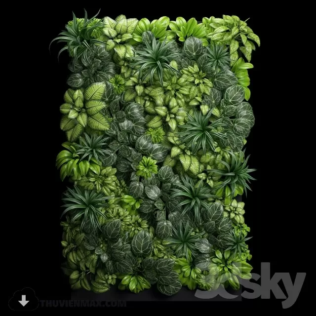 3DSKYFREE – PLANT 3DS MAX MODELS