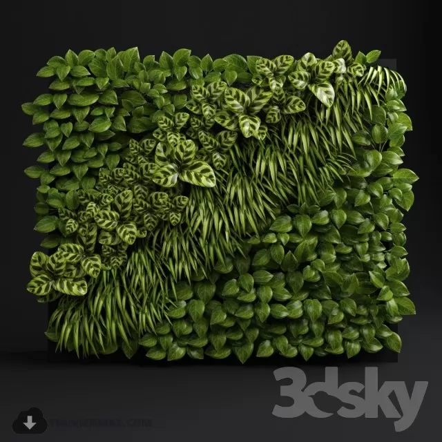 3DSKYFREE – PLANT 3DS MAX MODELS