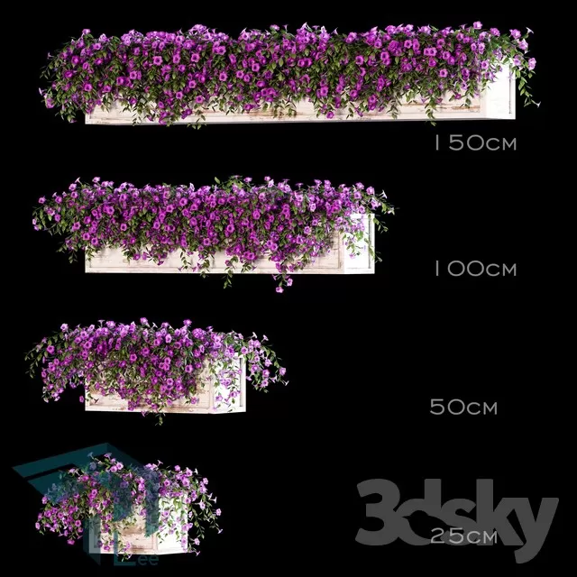 3DSKYFREE – PLANT 3DS MAX MODELS