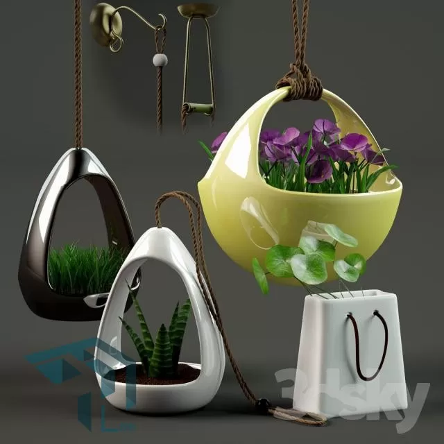 3DSKYFREE – PLANT 3DS MAX MODELS