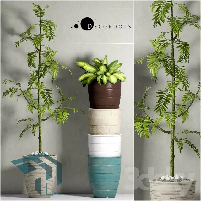 3DSKYFREE – PLANT 3DS MAX MODELS